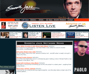 thehistoryofsmoothjazz.com: The Smooth Jazz Network (tm)
The Smooth Jazz Network featuring Dave Koz, Kenny G, Paul Hardcastle, Miranda Wilson, Maria Lopez, Sandy Kovach, Norman Brown and Allen Kepler