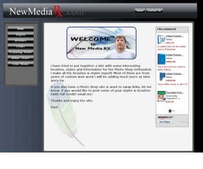 newmediarx.com: New Media RX
free photoshop downloads like brushes, patterns, styles, shapes with new stuff added all the time, all are free for any use.