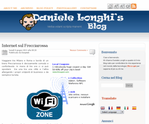 danielelonghi.com: Danyweb's Blog
Se vuoi saperne di più sul mondo dell'informatica, dell'astronomia e della fotografia leggi il mio nuovo blog.