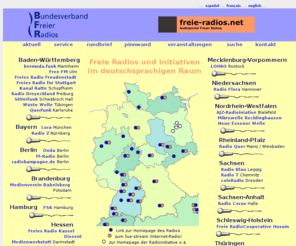 freie-radios.de: Bundesverband Freier Radios - Freie Radios in Deutschland
