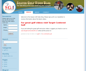 seavergolfvideoblog.com: Seaver Golf Video Blog
