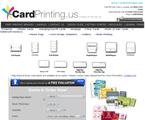 custom-keytags.com: Key Tags and Card with Key Tag Combinations. Multi Shopper and Loyalty Keytags
Custom key tags and keytag printing, membership cards with bar coded key tag for scanning. Loyalty programs for car dealers, retail stores and many others.