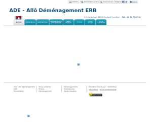 erb-demenagement.com: Déménagement - ADE - Allô Déménagement ERB à Fontanil Cornillon
ADE - Allô Déménagement ERB - Déménagement situé à Fontanil Cornillon vous accueille sur son site à Fontanil Cornillon