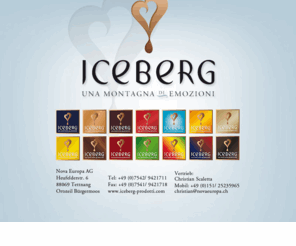 iceberg-prodotti.com: Iceberg | Una montagna di emozioni | Toppings und Speiseeispulver zur Herstellung von Speiseeis
Die Marke Iceberg der Nova Europa AG ist eine führende Marke für herausragende Toppings und Speiseeispulver für die Herstellung von Speiseeis.