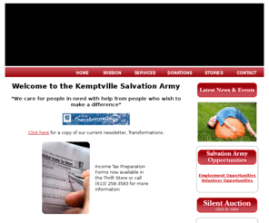 kemptvillesalvationarmy.org: Kemptville Salvation Army
