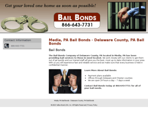 pabailbondsman.com: Bail Services Delaware County, PA - Bail Bonds 866-643-7731
Bail Bonds provides Bail Services to Delaware County, PA. Call 866-643-7731 for all of your bail needs.