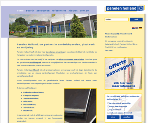 panhodeur.com: Panelen Holland B.V. | Sandwichpanelen, borstweringspanelen en verlijming | Oosterwolde, Friesland
sandwichpanelen, borstweringen, verlijming, plaatwerk, oosterwolde, friesland