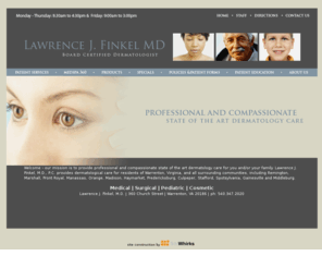 finkelderm.net: Finkel Dermatology | Warrenton, Virginia, Dermatologist, Northern Virginia skin care
