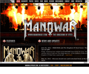 joeydemaio.com: Official MANOWAR Website - The Kingdom Of Steel
