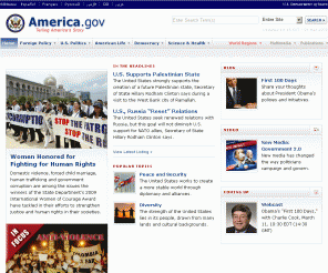 america.gov: America - Engaging the World - America.gov
America.gov is your interactive portal to meet the people, see the places, and explore the values and ideas that define the character of the United States