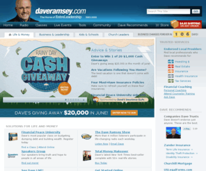 daveramesey.com: Dave Ramsey Homepage - daveramsey.com
