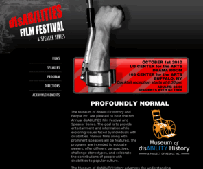 disabilityfilmfestival.com: Disabilities Film Festival: Buffalo, NY
Every Thursday in October at the Market Arcade, Buffalo, NY.