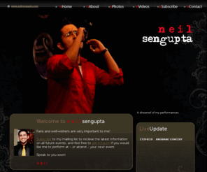 neilsengupta.com: NeiL Sengupta - Australia's Most Popular Indian/Bollywood Solo Artist
mayukh neil sengupta bollywood superstar singer entertainer sydney new south wales youtube google facebook fan orkut sa re ga ma pa india definition wikipdeia video subscribe contact home about best hindi song singing best performance hire live artist 