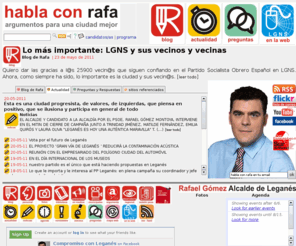 hablaconrafa.org: Habla con Rafa
blog de Rafael Gómez y recursos para la participación ciudadana.