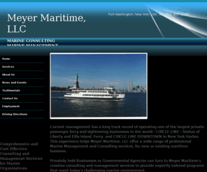 meyermaritime.com: Maritime consulting operating and management
Meyer Maritime is the premier maritime consuting, manager , operator of marine businesses