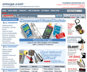 omegaonline.org: Sensors, Thermocouple, PLC, Operator Interface, Data Acquisition, RTD
Your source for process measurement and control. Everything from thermocouples to chart recorders and beyond. Temperature, flow and level, data acquisition, recorders and more.