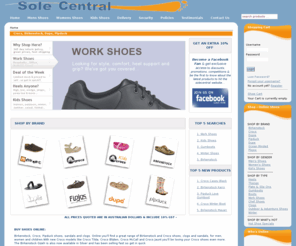 solecentral.co.uk: Crocs - Birkenstock - Shoes - Sandals - Australia
Save up to 30%. Buy Crocs and Birkenstock shoes, sandals and clogs online. Australian store - delivering Crocs & Birkenstock footwear world wide.