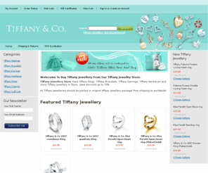 tiffanyjewellerystores.com: Tiffany Jewellery Store - Buy  Discount Tiffany & Co. | Tiffany And Co. Jewellery online
Buy Tiffany Jewellery, Tiffany & Co. Jewellery - Tiffany Rings, Tiffany Necklaces and More Tiffany Jewellery at Discount price.