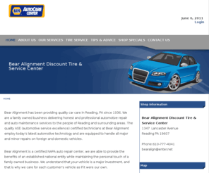 bearalignmenttire.com: Auto Repair Reading PA, Pennsylvania, Brakes, Oil Change, Tune Up, Wheel Alignment, Axle Repair
Auto Repair Reading PA, Pennsylvania, Brakes, Oil Change, Tune Up, Wheel Alignment, Axle Repair