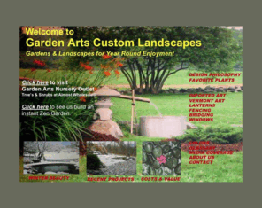 gardenarts.net: Welcome to Garden Arts Vermont Asia
Garden  Arts Vermont Asia. Asian inspired and conifer gardens & landscapes for year round enjoyment.