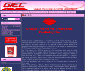 giecitalia.com: G.I.E.C. - Gruppo Intervento Emergenze Cardiologiche
G.I.E.C. - Home