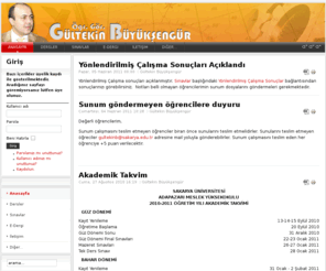 gultekinb.com: Anasayfa
İşlem tabloları, Teknolojinin Bilimsel İlkeleri dersi, Matematik dersi, Genel İletişim dersi, Girişimcilik dersi, Yönlendirilmiş Çalışma Projeleri, Bilgisayar Destekli Çizim dersi, Halkla İlişkiler dersi, Mühendislik Bilimi dersi Deneme Sınavları ve ders notları, Online Sınavlar