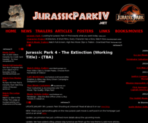 jurassicparkiv.net: Jurassic Park 4 Movie - Jurassic Park IV
Jurassic Park IV - News, Articles, Media and More on the Upcoming 2009 Release of Jurassic Park 4