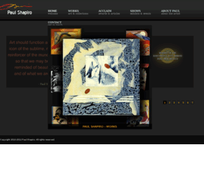 paulshapirostudio.net: Paul Shapiro: Artist and Works
Paul Shapiro: Artist and Works