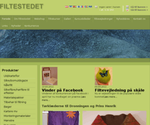 filtestedet.dk: Filtestedet - Alt i filt og tilbehør - Forside
Filt - Filt, alt til filtning, uld, australsk merino