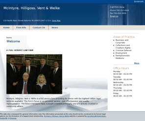 kokomolawoffice.com: Kokomo Business and Corporate Attorneys | Indiana Collections and Creditors Rights, Criminal Defense Lawyers, Law Firm -  McIntyre, Hilligoss, Vent %26 Welke
Kokomo Business and Corporate Attorneys of McIntyre, Hilligoss, Vent & Welke pursue cases of Business and Corporate, Collections and Creditors Rights, and Criminal Defense in Kokomo Indiana.