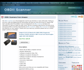 obdiiscanner.org: OBDII Scanner | OBDII code reader
Find out all you need to know about OBDII scanners and OBDII code readers