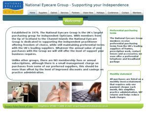 nationaleyecare.co.uk: National Eyecare - Supporting the independent optician
The National Eyecare Group is dedicated to supporting the independent practitioner, and offering freedom of choice<meta name=