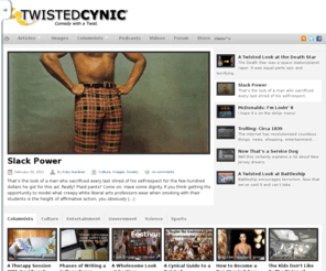 twistedcynic.com: Twisted Cynic
A Comedy Site By the Best of Us, For the Worst of Us.