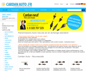 cardanauto.com: Pièces Détachées Auto à prix Discount en 24H! Pièces Détachées: Crémaillère,Démarreur.. Autopieces24
Vente de pièces détachées auto neuves jusqu'à -60%! Toutes les grandes marques à prix Discount! Pièces détachées auto 24H! Pièces voiture: Crémaillères, Démarreurs, Alternateurs, Accessoires voiture..