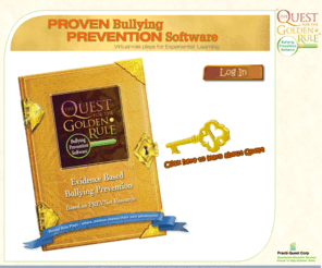 prosocialskills.org: Proven Bullying Prevention Software | Home
prevnet
bullying prevention
virtual role plays
quest for the golden rule
bully bullied bystander
evidence based program
stop bulling in schools