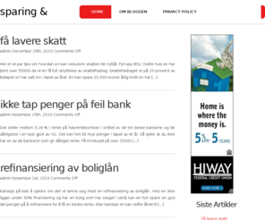 sparingogpensjon.com: Sparing Og Pensjon - Tips Og Råd Til Pensjonssparing
Hjelp Og Råd Til Pensjonssparing Og Vanlig Sparing