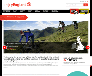 theenglandtouristboard.com: England, Days Out, Holidays in England, Travel Guides : Enjoy England
 Enjoy England is the official website for tourism in England. Have a look at our travel guide for information and advice on what to do in England