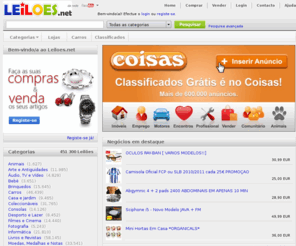 leiloew.com: Leiloes.net - Faça as suas Compras em Leiloes.net
Leiloes.net - Faça as suas Compras em Leiloes.net. O maior e mais visitado site de leilões para comprar e vender em Portugal.