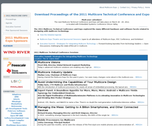 multicore-expo.org: Multicore-Expo Solutions for Multicore & Multiprocessing Designs
