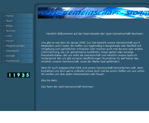 opel-gemeinschaft-stormarn.de: Opel-Gemeinschaft-Stormarn
Internetseite der Opel-Gemeinschaft-Stormarn