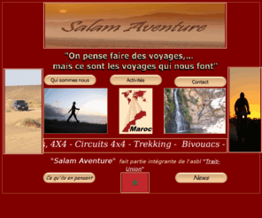 salamaventure.com: Salam aventure "tourisme solidaire"
