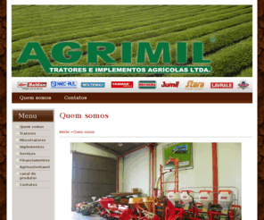 agrimil.com: Agrimil - Tratores e Implementos Agrcolas Ltda.
