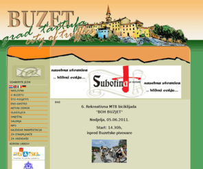 tz-buzet.hr: Turistička zajednica grada Buzeta - NASLOVNA
Službena stranica Turističke zajednice Grada Buzeta - Grada tartufa
