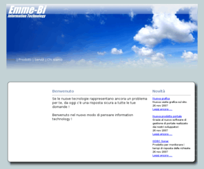 emme-bi.mobi: Benvenuto
Replace this description with your own. It is used to create meta information used by the search engines to index your web site.