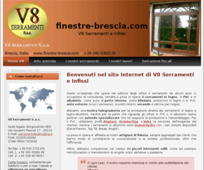 finestre-pvc.eu: V8 TRADING - Serramenti e infissi - Home Page
V8 Trading Serramenti: serramenti e infissi in legno, PVC e alluminio; serramenti a risparmio energetico con detrazione del 55%; ante, scuri, porte e portoncini; esperienza e assistenza in cantiere.