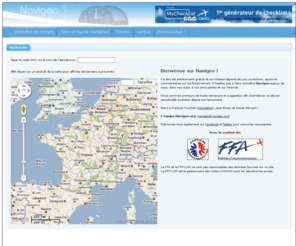 navigeo.org: Navigeo - Recherche d'un terrain
Site d'information aéronautique à destination des pilotes.