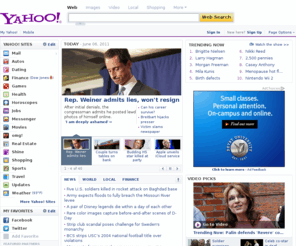 yuhoo.com: Yahoo!
Welcome to Yahoo!, the world's most visited home page. Quickly find what you're searching for, get in touch with friends and stay in-the-know with the latest news and information.