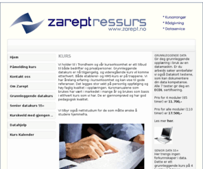 zarept.com: Zarept Ressurs, din kurspartner!
Zarept Ressurs, din kurspartner!