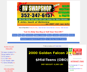 autoandrvswapmeet.com: RV Swapshop
The largest Pre-Owned RV dealer in The Villages, FL