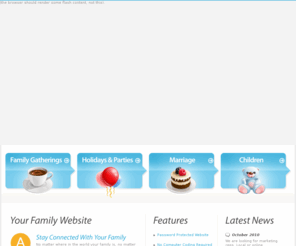 buildmyfamilywebsite.com: Build Your Family Website
We built the Family Website you have been looking for. Test a Demo Site today, no ads, no signup, simply login and start testing now.